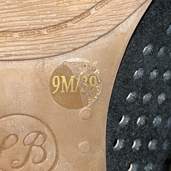 Lucky Brand Larise Peep Toe Perforated Black Booties - Women’s Size 9 - Picture 12 of 14